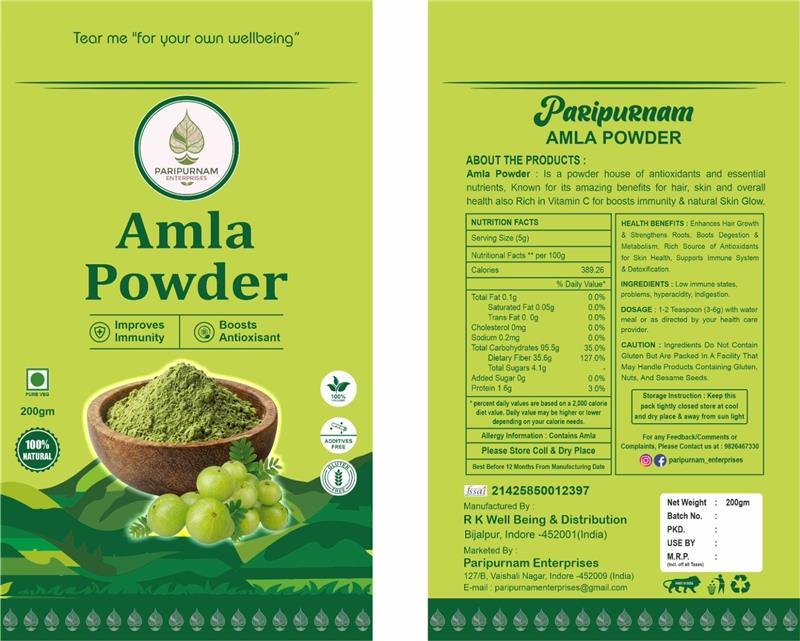 Organic Amla Powder