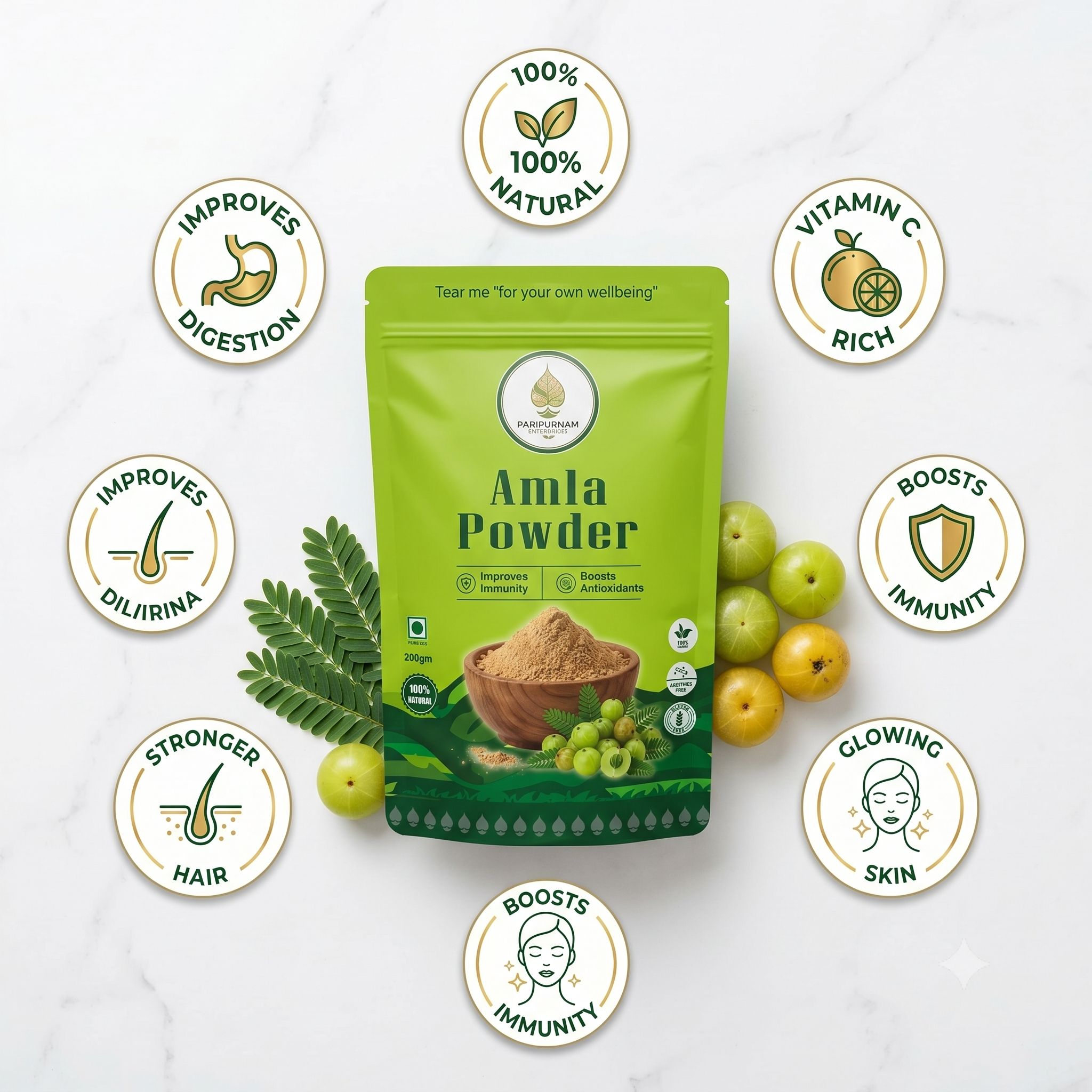 The Miracle of Amla Powder: Nature's Vitamin C Powerhouse